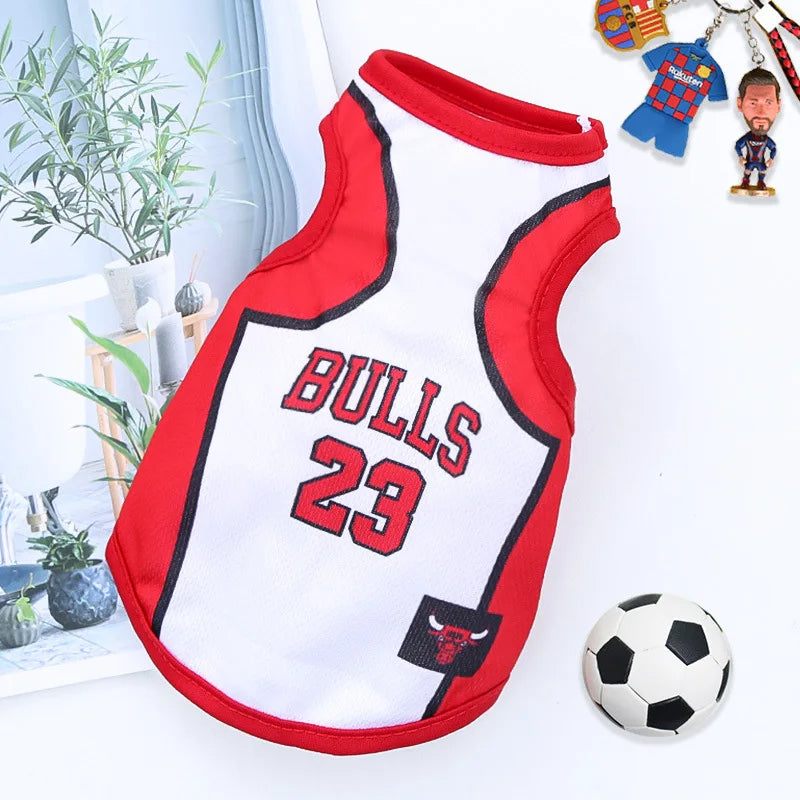 Maillot de basket pour chiens