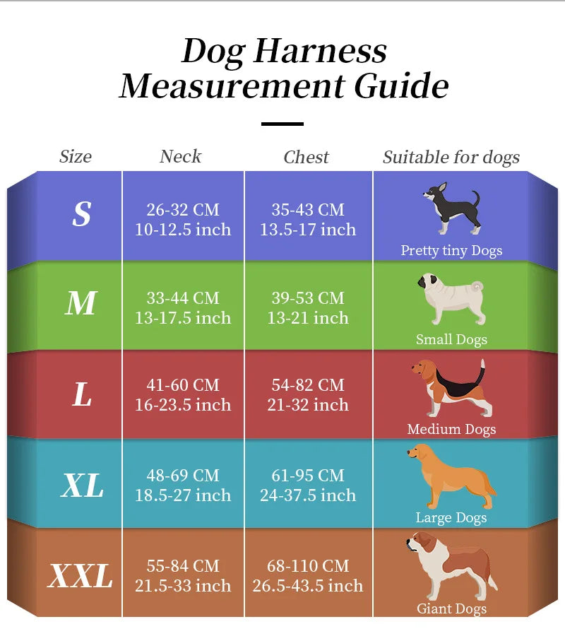 Harnais pour chien LED GlowGuard