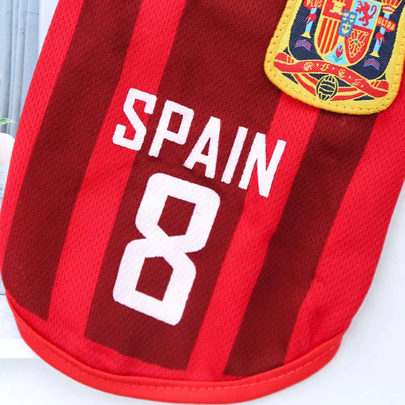 Maillot de basket pour chiens