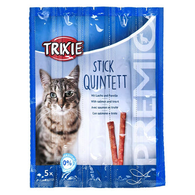 Snack für Katze Trixie TX-42725 5 x 5 g Lachsfarben 25 g