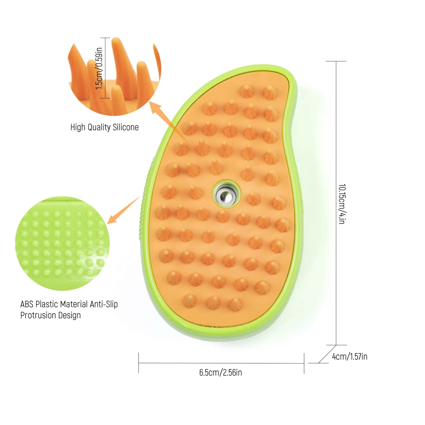 Brosse de massage à vapeur SpaPaws
