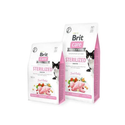 Katzenfutter Brit Care Grain Free Sterilized Sensitive Erwachsener 7 kg