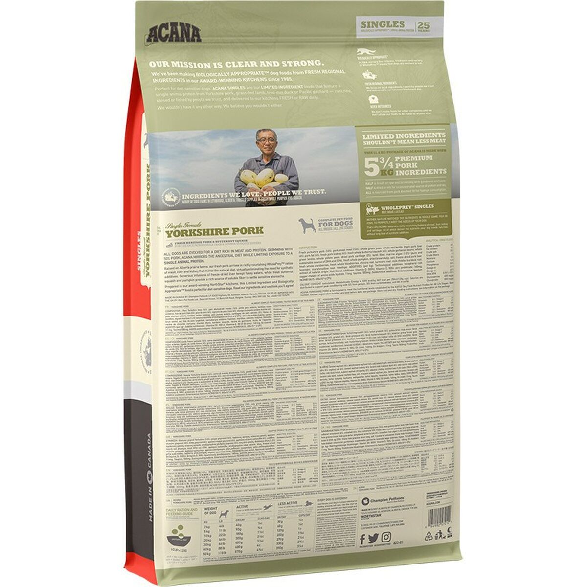 Fodder Acana 11,4 Kg Lamb