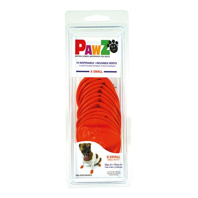 Stiefel Pawz Hund Orange XS