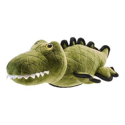 Jouet pour chien en peluche Hunter Tough Vert Polyester Crocodile 38 cm 27 cm