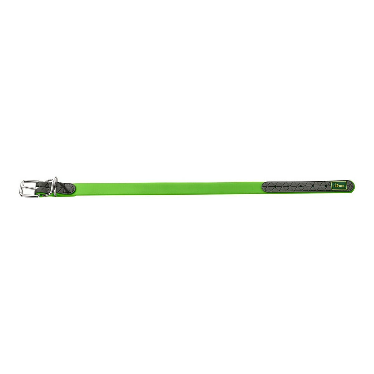 Hundehalsband Hunter Convenience grün M (38-46 cm)