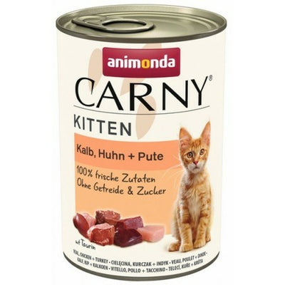 Katzenfutter Animonda Carny Huhn Truthahn Rindfleisch 400 g
