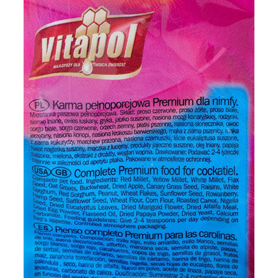 Vogelfutter Vitapol Premium 1 kg
