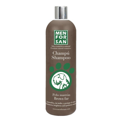 Shampoo für Haustiere Menforsan 1 L Hund kastanienfarbenes Haar