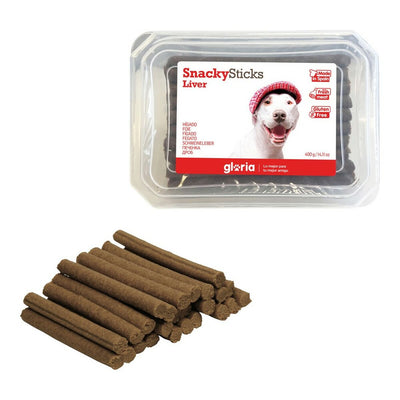 Hundesnack Gloria Snackys Sticks Leber (350 g)