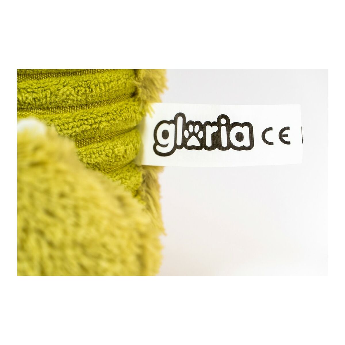 Jouet pour chien en peluche Gloria Vert Ocre Polyester polypropylène Monstre