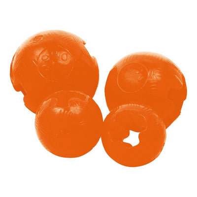 Boule pour animaux de compagnie Gloria Orange 6.5cm Ballon