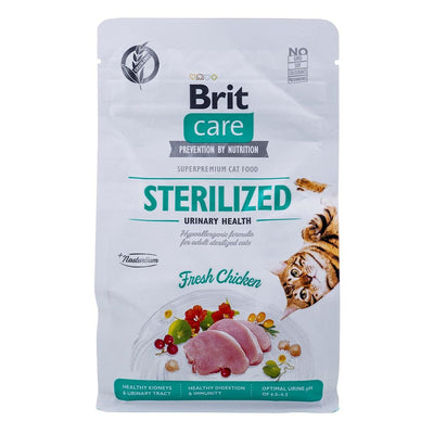 Katzenfutter Brit Care Grain-Free Sterilized Urinary Erwachsener Huhn 400 g