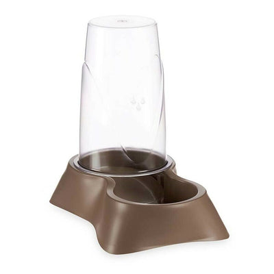 Mangeoir pour animaux Mascow Marron polypropylène 3,5 L 21,5 x 32,5 x 32,5 cm Distributeur (4 Unités)