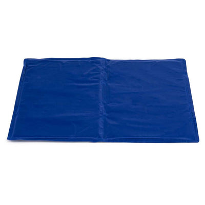 Tapis pour chien Mascow Bleu Mousse Gel 39,5 x 1 x 50 cm Rafraîchissant (12 Unités)