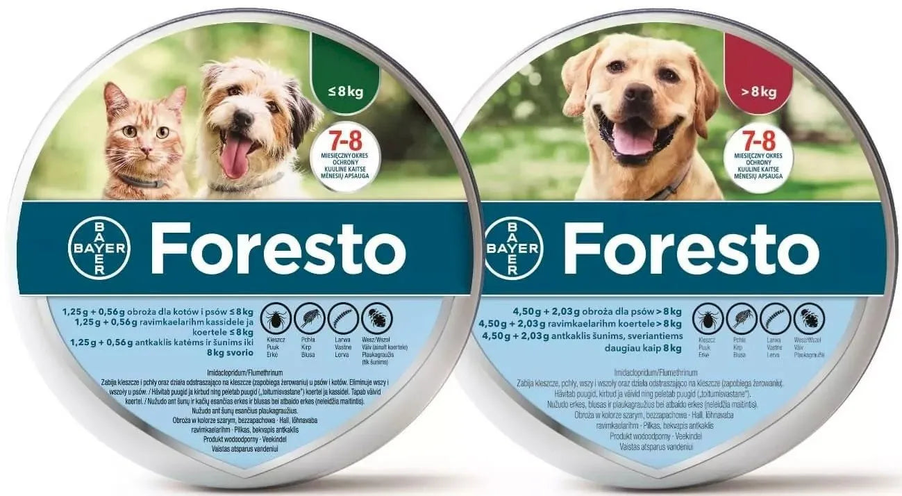 Seresto flea and tick collar