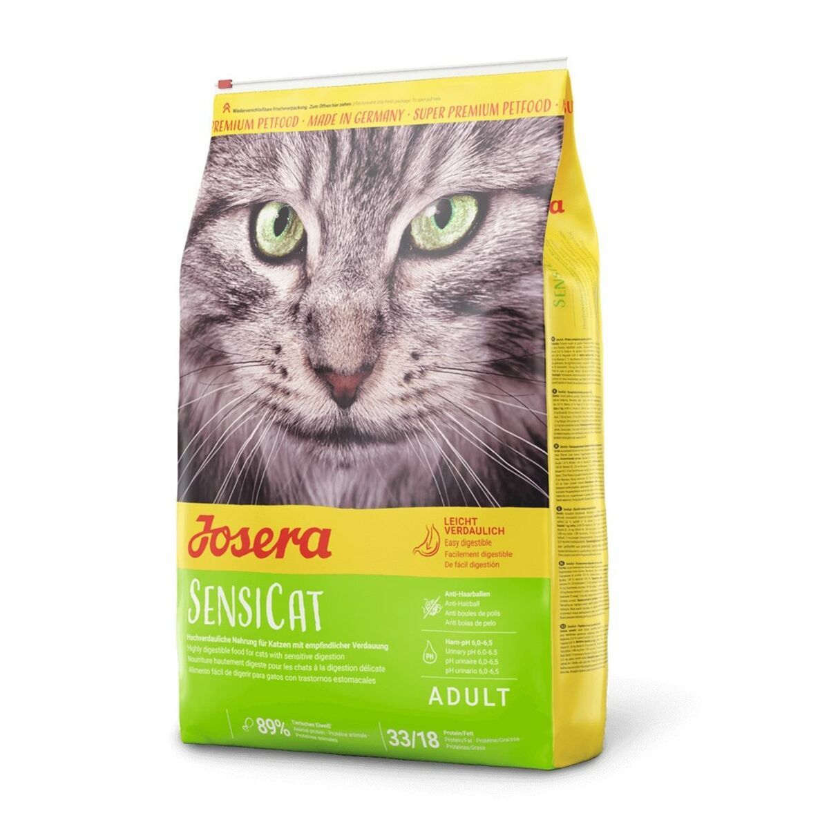 Cat food Josera SensiCat Adult Rice Birds 10 kg