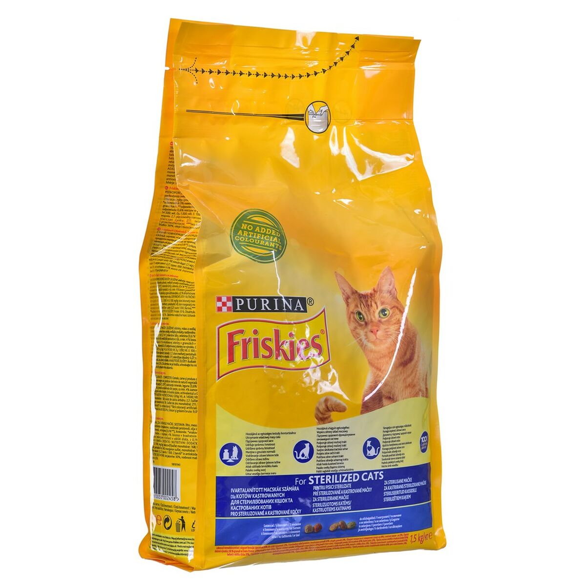 Aliments pour chat Purina FRISKIES Sterilized Adulte 1,5 Kg