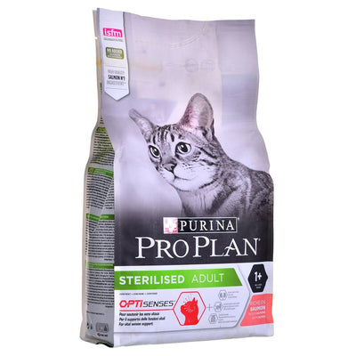 Aliments pour chat Purina Sterilised Adult Adulte Saumon 1,5 Kg