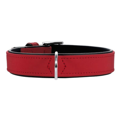 Dog collar Hunter Softie Red (36-44 cm)