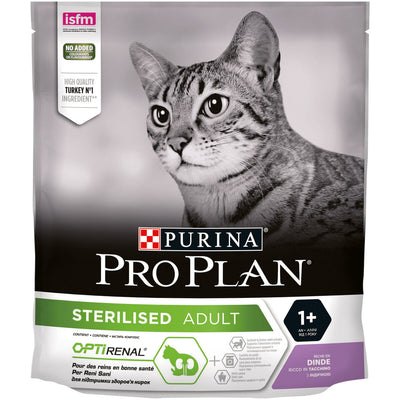 Aliments pour chat Purina Sterilised Adult Adulte Dinde 400 g