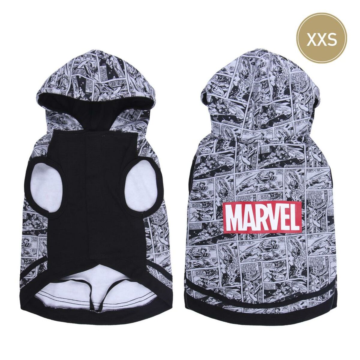 Dog Sweatshirt Marvel XXS Grey