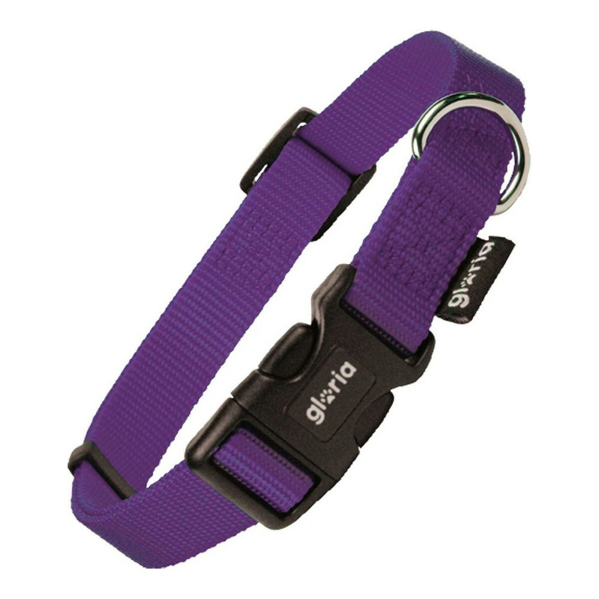 Collier pour Chien Gloria Lisse Violet Taille L (36-70 cm)