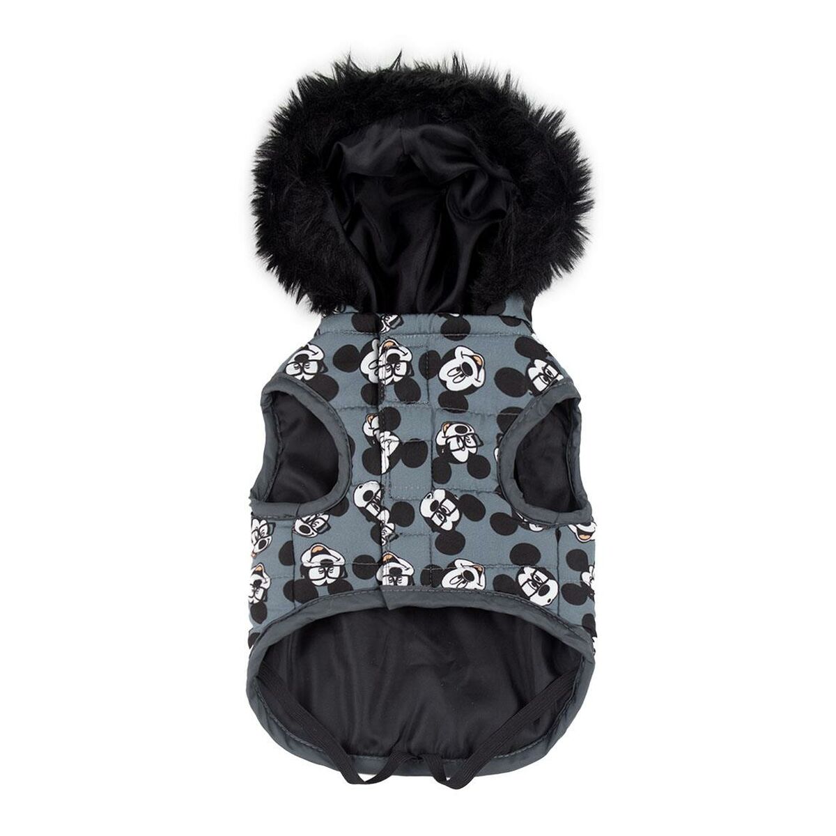 Dog Coat Mickey Mouse Grey