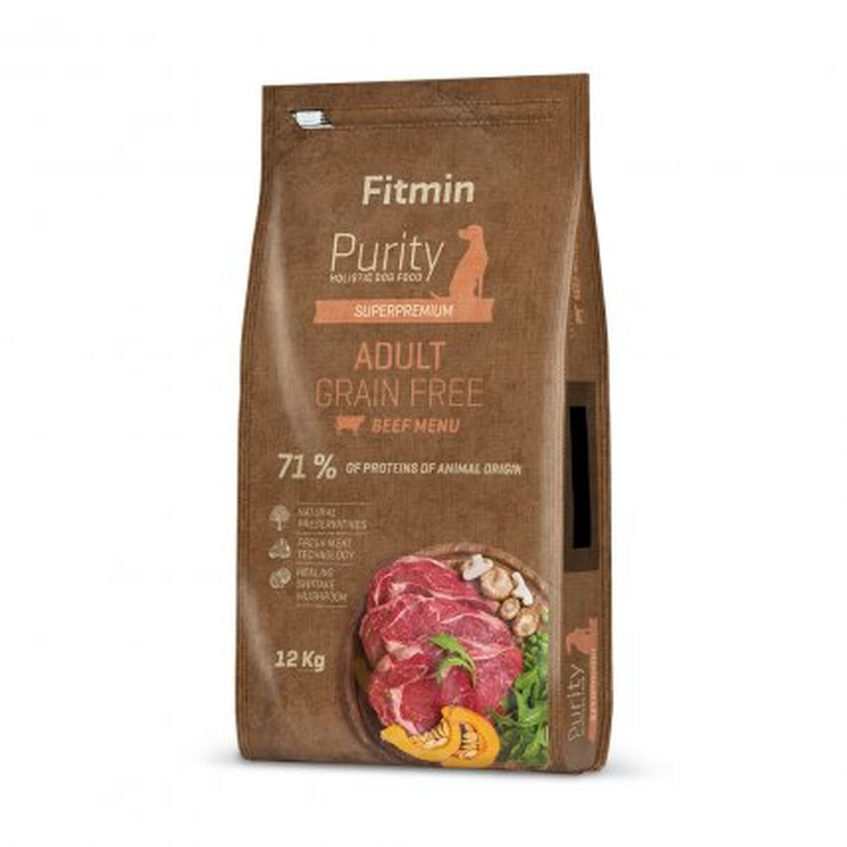 Fodder Fitmin Purity GF Adult Beef 12 kg Adult Veal 20-40 Kg