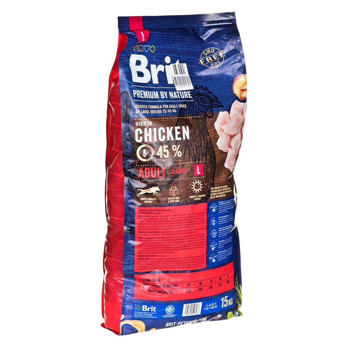 Fodder Brit Nature Adult Large Adult Chicken 20-40 Kg 15 kg