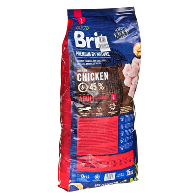 Fodder Brit Nature Adult Large Adult Chicken 20-40 Kg 15 kg