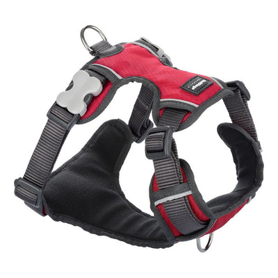 Dog Harness Red Dingo Padded Red M