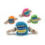 Dog chewing toy Mascow MC1775 Blue Green Orange Pink 12 x 9 x 20 cm Ball (12 Units)
