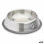 Dog Feeder Mascow 312 312 Grey Silver Rubber Metal 15 x 4 x 15 cm 16 x 3,5 x 16 cm (24 Units)